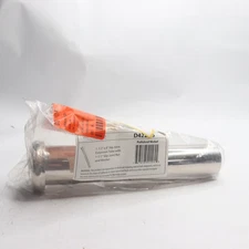 Westbrass Slip Joint Extension Tube Polished Nickel 1-1/2" x 8" D422-05