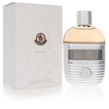 Moncler by Moncler Eau De Parfum Spray Refillable  LED Screen 5 oz For Women