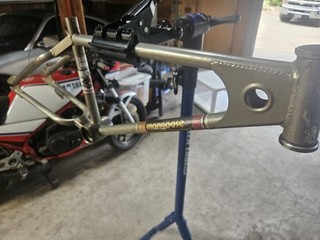 Vintage Mongoose BMX Frame Manufactured February 1986
