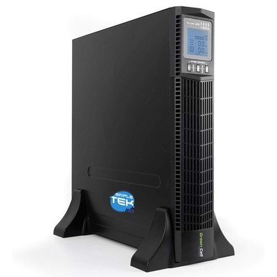 Ups Rack Mount 2000va 1800w Mit 6 Steckdosen IEC USB Rs232 Online Bildschirm _