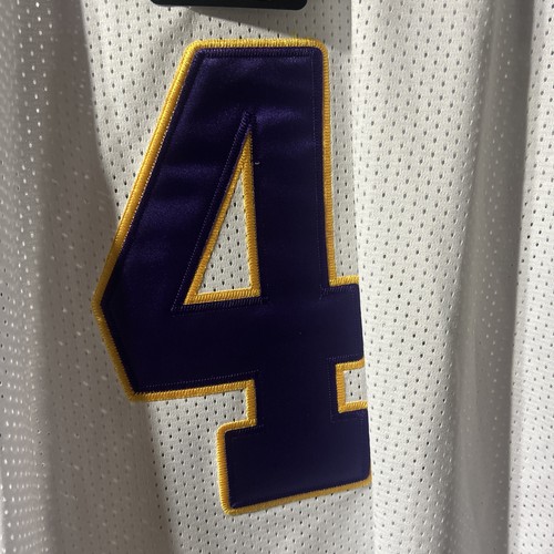 MINNESOTA VIKINGS JERSEY Brett Favre #4 Stitched NFL On Field Reebok Size 54 - Picture 3 of 8