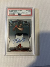 2023 Bowman Draft Tommy Troy 1st Bowman Chrome Auto PSA 9 MINT Diamondbacks