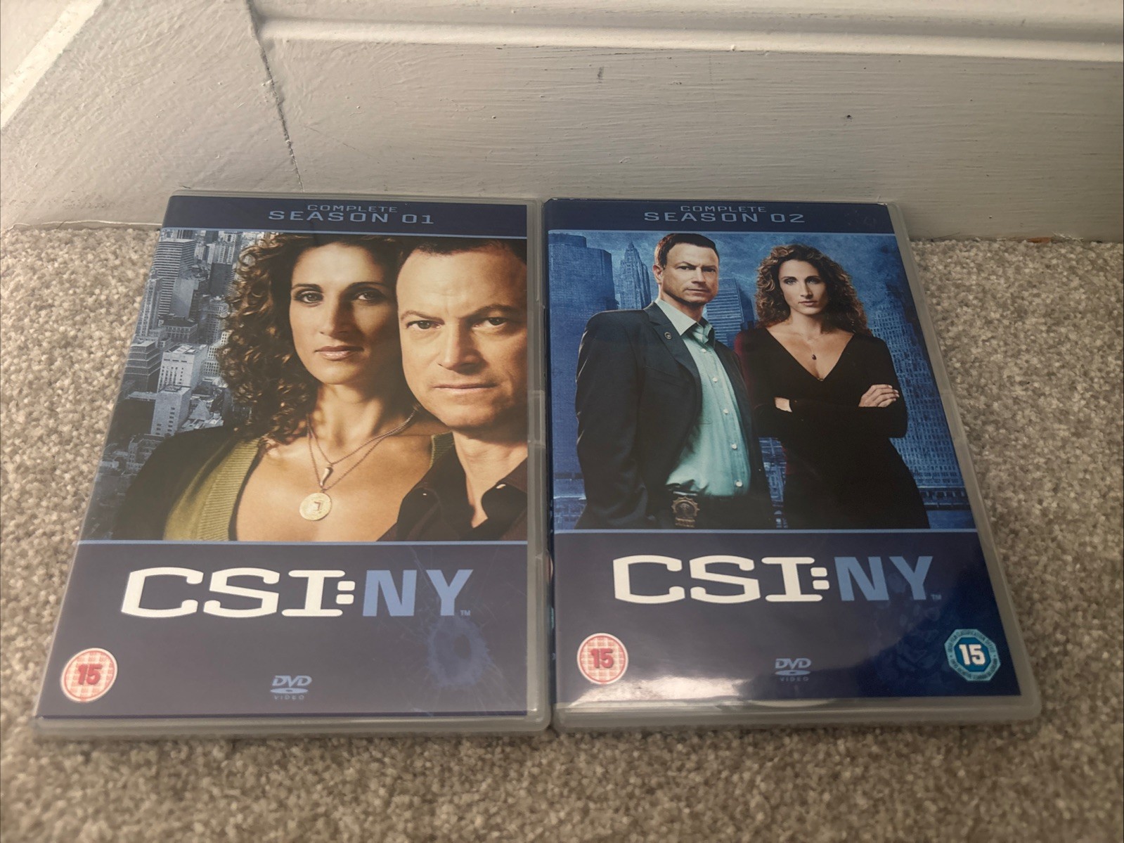 CSI New York: Season 1 and 2 complete dvd r2