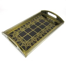 Jugendstil Metall Tablett um 1910 Art Nouveau Serving Tray Erhard & S&ouml;hne?