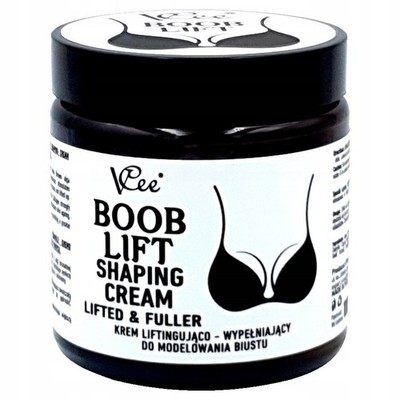 Vcee BOOB LIFT Büstenmodellier- und Füllcreme 100 ml Natürlicher Creme 