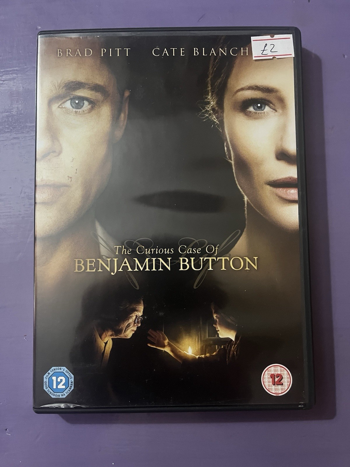 The Curious Case Of Benjamin Button DVD Video Movie 2009 Region 2 Film Brad Pitt