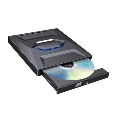 7 In 1 External USB DVD Drive & Blu Ray Player USB 3.0 Type C Portable CD DVD
