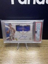 2021-22 National Treasures Rookie Patch Auto Josh Giddey RPA 31/99 PSA 7