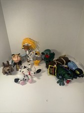 Vintage Meanies Spoof Beanie Plush - Lot of 9 NWT Series 1  2  Frankenbeans