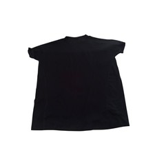 COS Womens Black 100% Cotton Short Cuff Sleeve Oversize T-Shirt Dress Minimalist