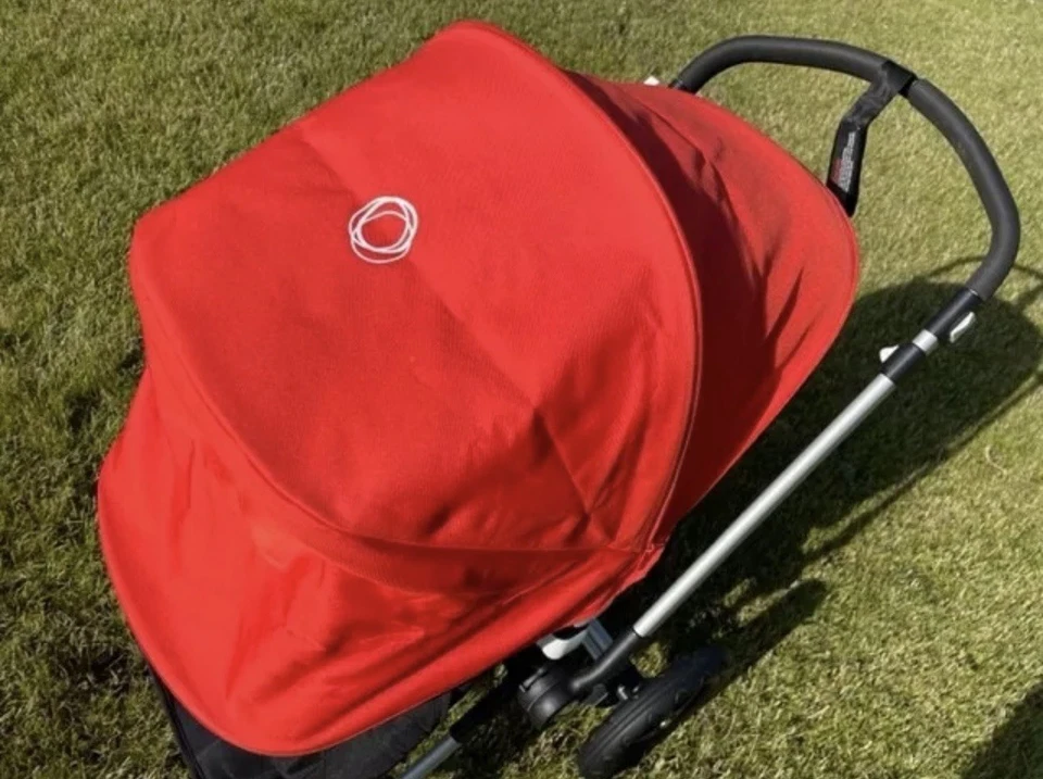 Bugaboo Cameleon 3 Pushchair Orange in very good condition - Image 3 of 4
