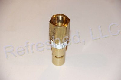 JENNY 141-1034 SUPER CHECK IN TANK CHECK VALVE 3/8'' FPT INLET X 1/2'' MPT OUTLET