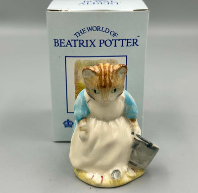 Royal Albert Beatrix Potter Mrs Ribby & The Patty Pan Figur.