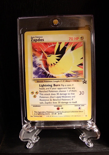 Zapdos Wizards Black Star Promo 23/— Wizards of the Coast English 70HP