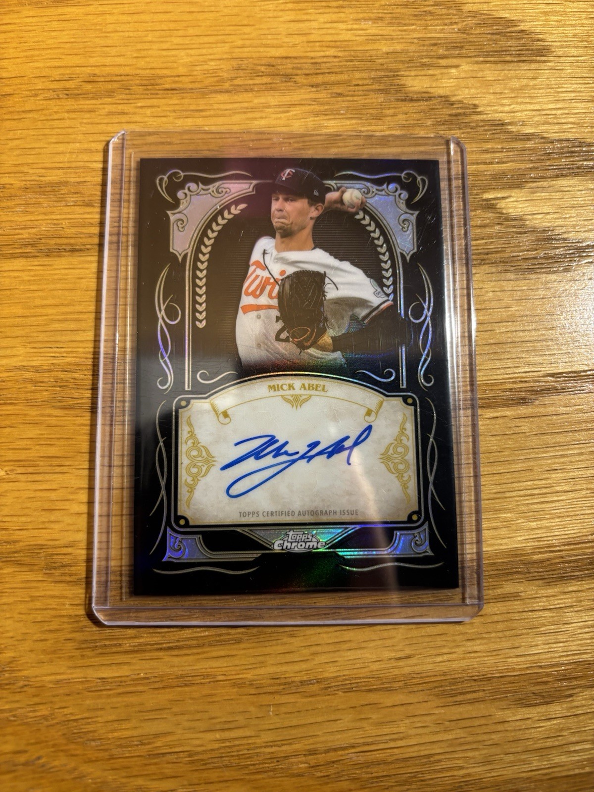 2026 Topps Chrome - Ink Strokes Mick Abel Auto