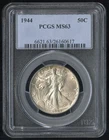 US Coin 1944 Walking Liberty Silver Half Dollar PCGS MS63 NO RESERVE!