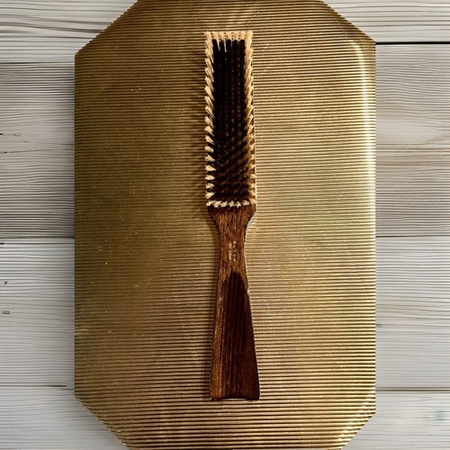 Vintage Elyco West Germany Long Clothes Lint Brush & Shoe Horn