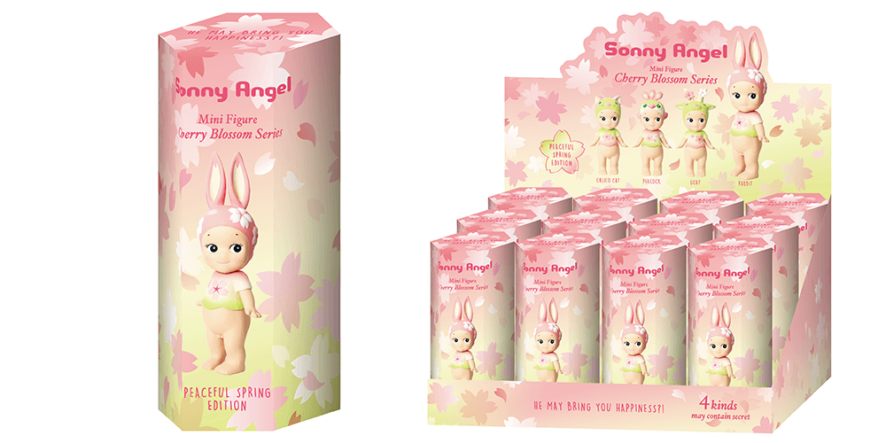 ソニーエンジェル　cherry blossom series 4箱 Sonny Angel HIPPERS Cherry Blossom Series Blind Box Full Case