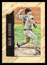 2021 Panini Diamond Kings #151 Ryan Weathers Framed Wood FOTL #/15