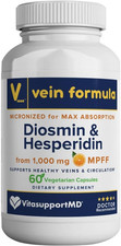 Vein Formula - Diosmin Hesperidin 1000 Mg from MPFF, 60 Capsules, Blood Circulat