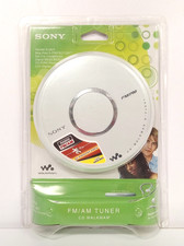 Sony D-FJ041 Walkman Portable CD Player AM/FM Tuner White - SEALED, F/S 