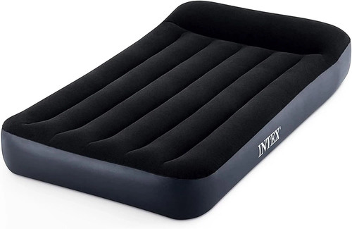 Intex Blow Up Luftmatratze mit integrierter Pumpe, Twin