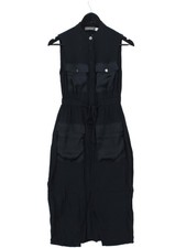 Mint Velvet Shirt Midi Dress UK6 in Blue