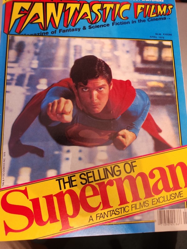 Fantastic Films April 1979 SUPERMAN ISSUE WITH POSTER Star Wars
