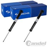 2X Sachs Gasdruck StoßDÄMpfer Hinten Passend FÜR KIA Soul | 316 885