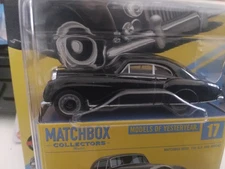 MATCHBOX 2025 MATCHBOX COLLECTORS 1954 BENTLEY R-TYPE CONTINENTAL 17/20 BLACK