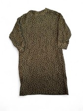 Leopard Print Long Sleeve Dress
