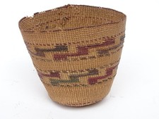 Antique Tlingit Northwest Coast Native American Indian Basket - JW2