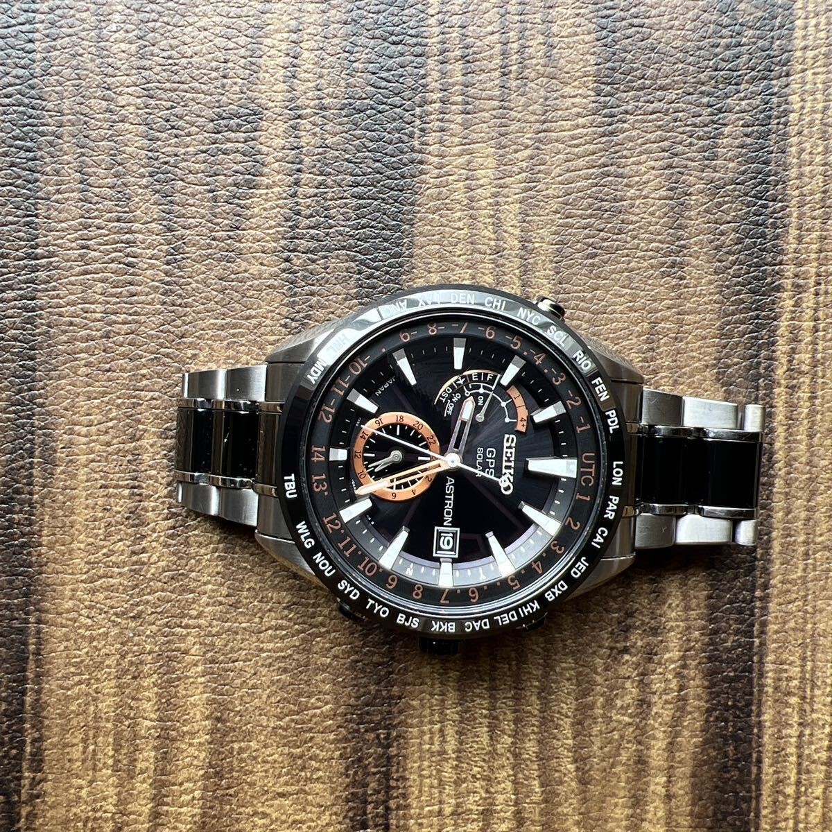 SEIKO ASTRON GPS Titanium Watch 7X52 0AF0 - Gem