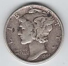 1944-S Mercury Dime - Nice Silver - #13