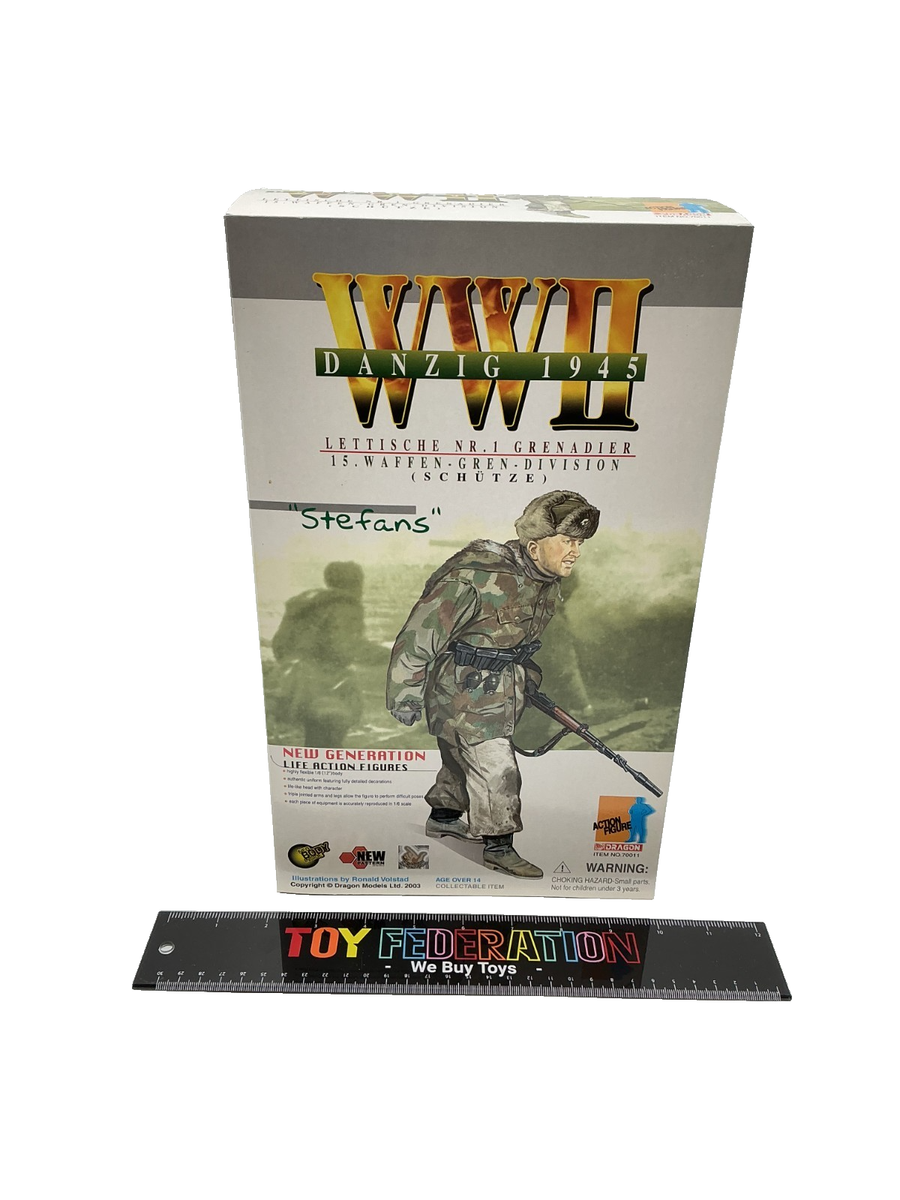 Dragon 1/6 WWII Lettische Nr.1 Grenadier STEFANS Danzig 1945 No