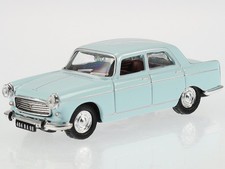 Peugeot 404 1968 light green diecast model car 474448 Norev 1:87