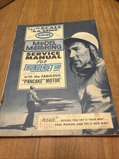 Vintage 1963 Aurora Model Motoring Service Manual for Thunderjet 500 HO Slot Car