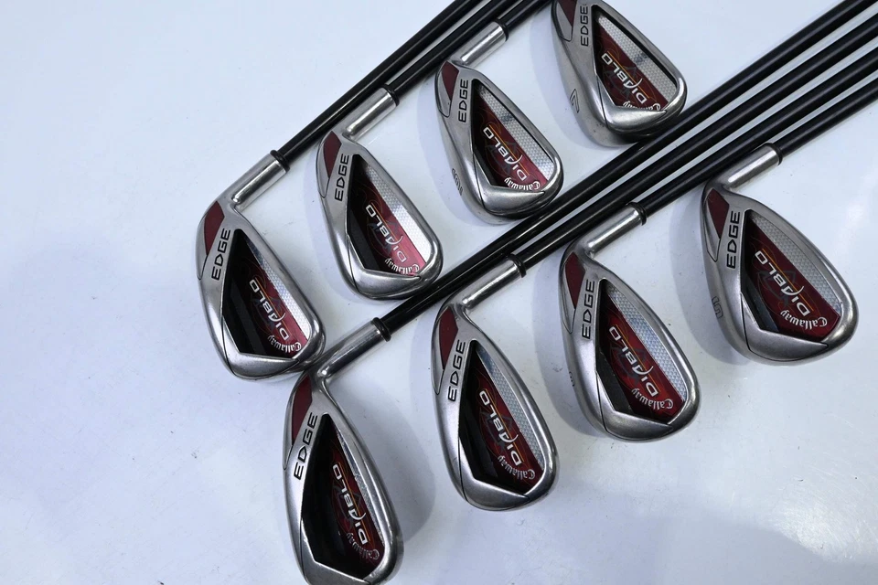 Callaway Diablo Edge Irons / 4-PW+SW / Regular Flex Callaway 75 Shafts - Image 2 of 4
