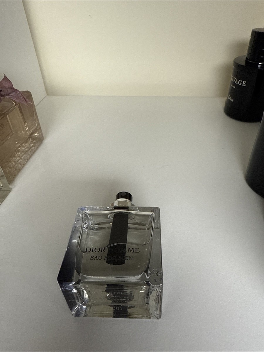 Dior Homme Eau for Men Eau De Toilette Spray 1.7 oz 50 ML No