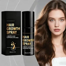 5X HaloGrow Hair Growth Spray 50ml Natural Hair Thickening Gentle Regrowth Mist