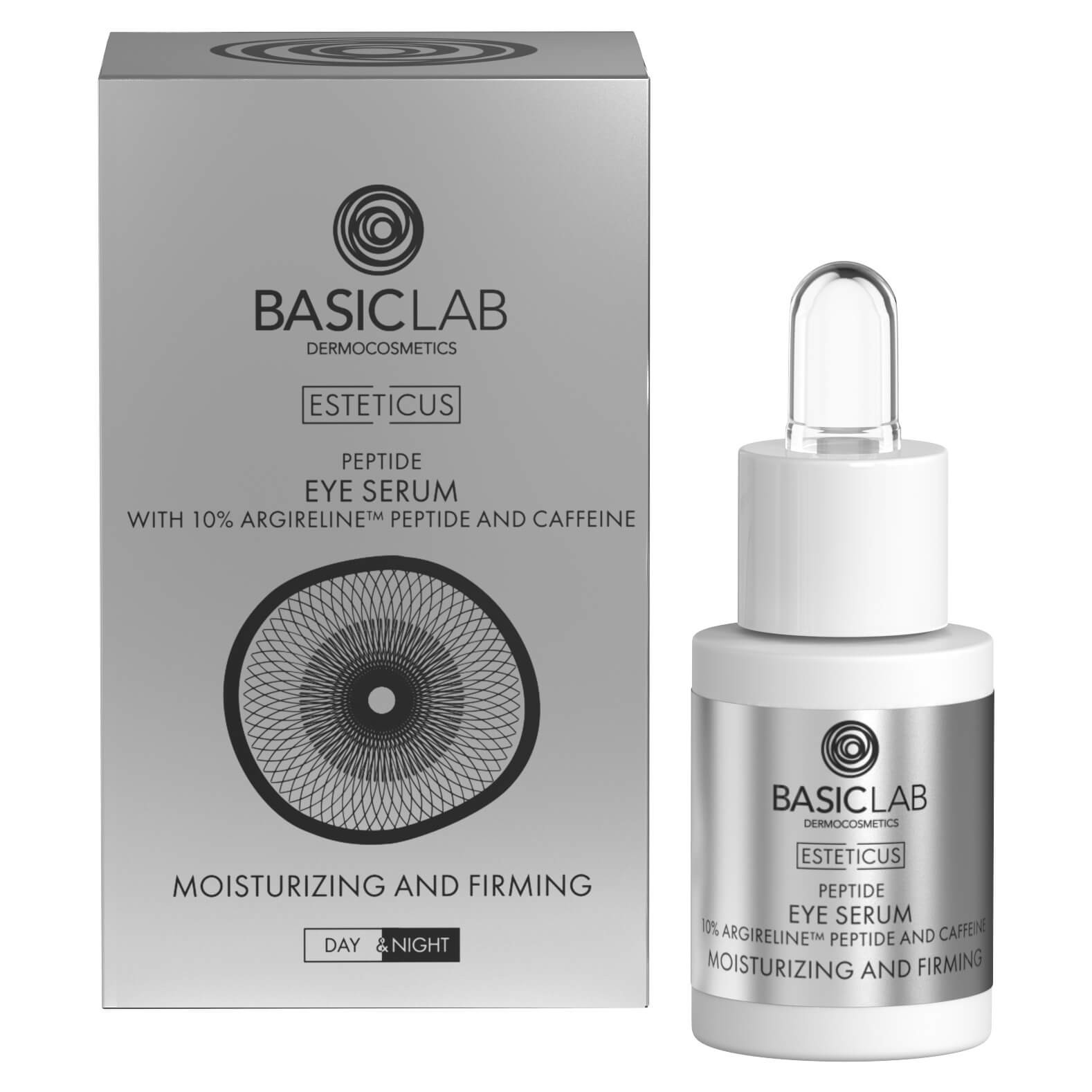 BasicLab Dermocosmetics Esteticus Peptide Eye Serum Moisturizing & Firming 15ml