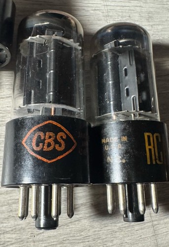 Nos Rca CBS matched Pair 6BL7GT 6bl7gta Audio Tubes - Picture 1 of 8