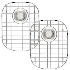 Kitchen Sink Protectors Gird Sink Rack, 14.57" L X 11.2" W Bottom Grid with R...