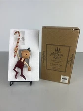 Mistletoe Manor Elf Dancing in a Tree Christmas Ornament Demdaco Robin Kelso