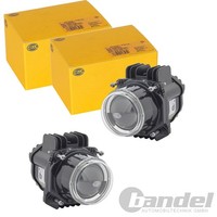 2X Hella LED LINSEN-SCHEINWERFER Rund 24V Scheinwerfer Satz | 1AL 010 820-851