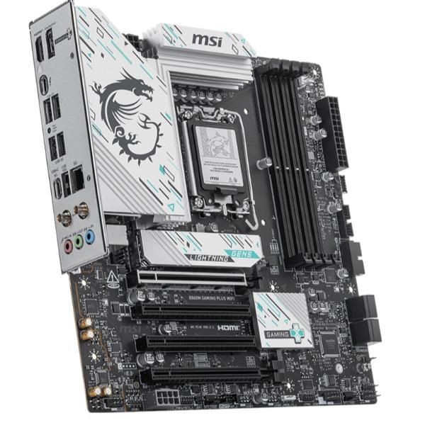 Msi mb intel b860m gaming plus wifi, m-atx ddr5, 1pci-ex16, 1pci-ex4, 2pci-ex1, 4sata3 - Immagine 6