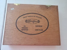 Vintage Cigar Box La Gloria Cubana 25 Cetro Empty