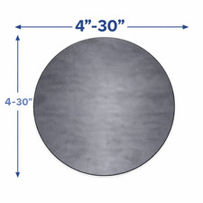 1/4" Steel Plate Circle-Select Size