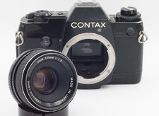 Appareil Photo Contax T - 35mm Télémétrique Argentique Noir - Japon, état Exc+5