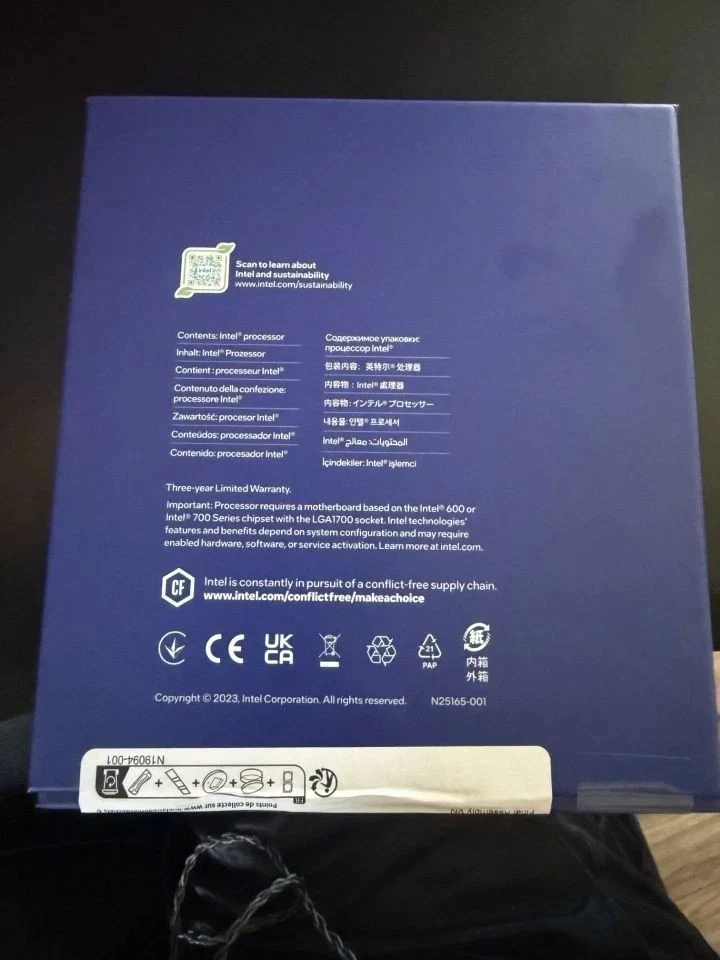 Intel Core i9-14900KS 24-Core 32-Thread Unlocked Processor - Image 2 of 2